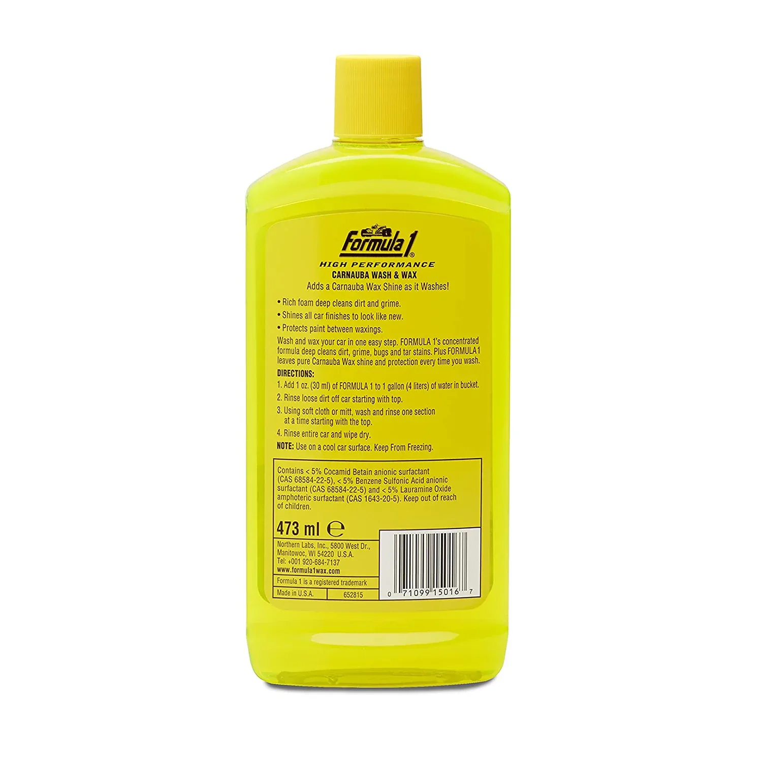 Carnuba Wash & Wax Formula1