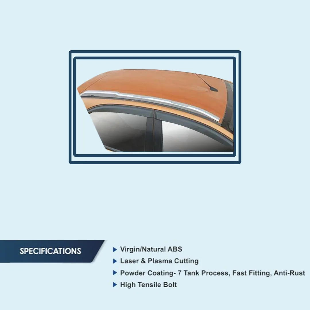Car Roof Rail for Tiago Hiker