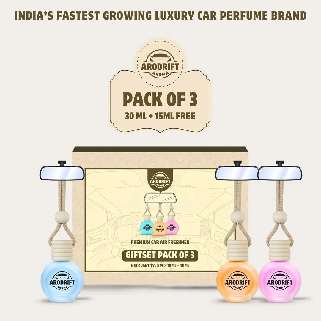Car Perfume 3 pcs AroDrift