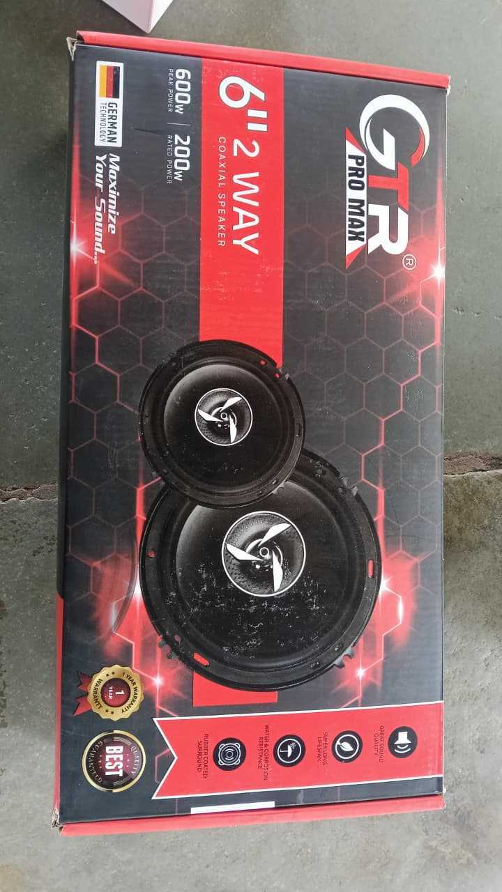 Speaker 6" 600W GTR