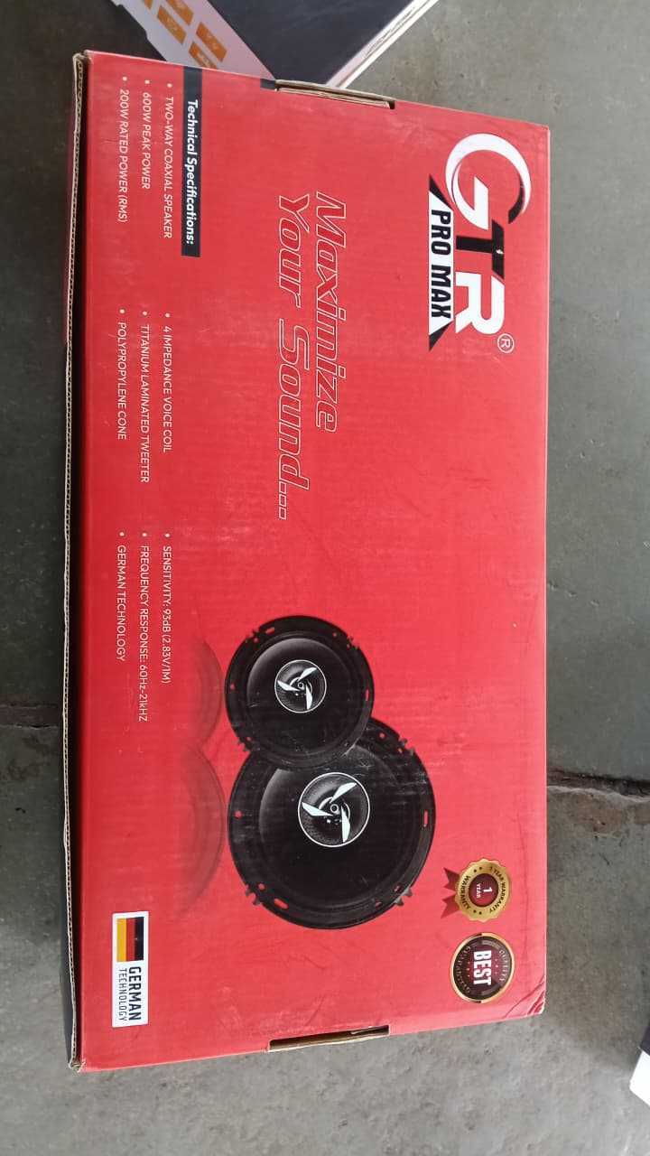 Speaker 6" 600W GTR