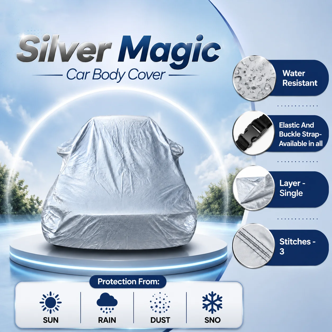 Body Cover for Mahindra Bolero