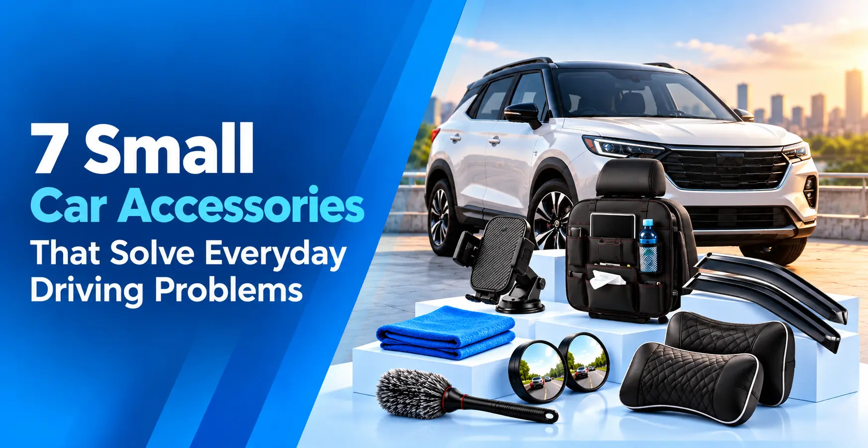 7 Small Car Accessories That Solve Everyday Driving Problems